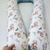 8760924031 Ксенчик-Птенчик Подушка для беременных для сна U сатин + плюш