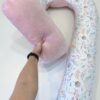 Ксенчик-Птенчик Подушка для беременных для сна U 80*150, сатин + плюш, Ксенчик-птенчик